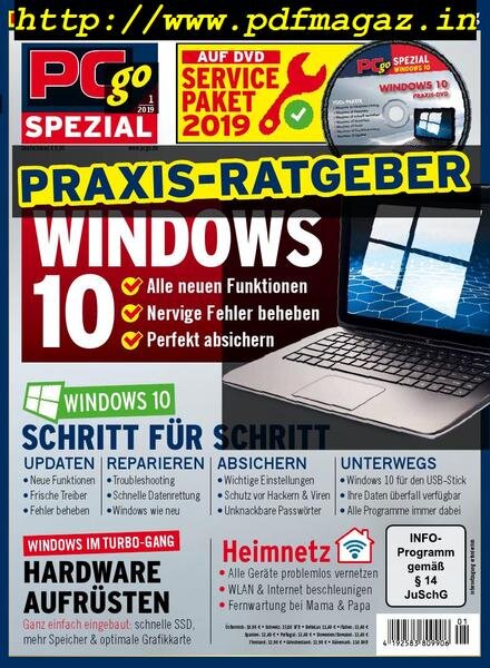 PCgo Spezial – November 2018 Cover