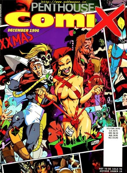 Penthouse Comix – Issue 18, December 1996 Cover