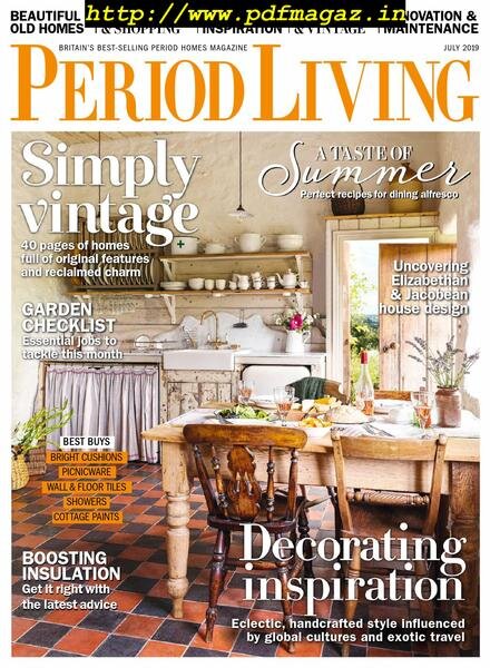Period Living – July 2019 Cover