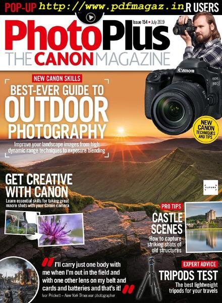 PhotoPlus The Canon Magazine – July 2019 Cover