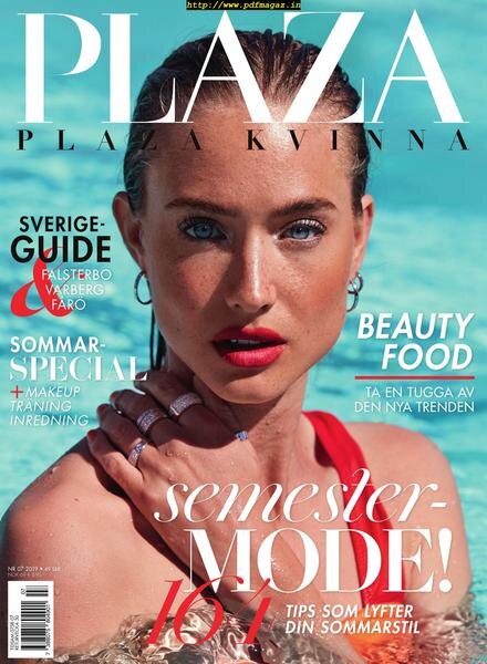 Plaza Kvinna – 18 juni 2019 Cover
