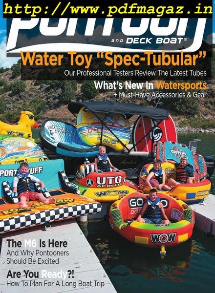 Pontoon & Deck Boat Magazine – May 2019 Cover