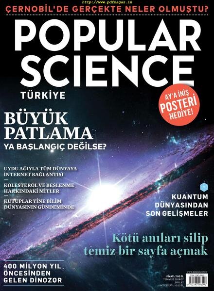 Popular Science – Turkey – 01 Temmuz 2019 Cover