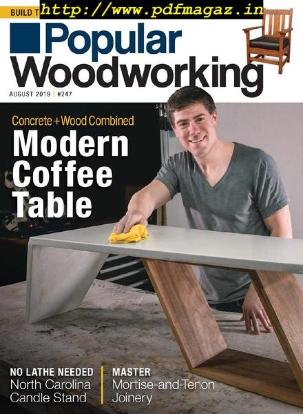 Popular Woodworking – August 2019 Cover