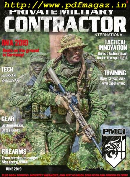 Private Military Contractor International – June 2019 Cover