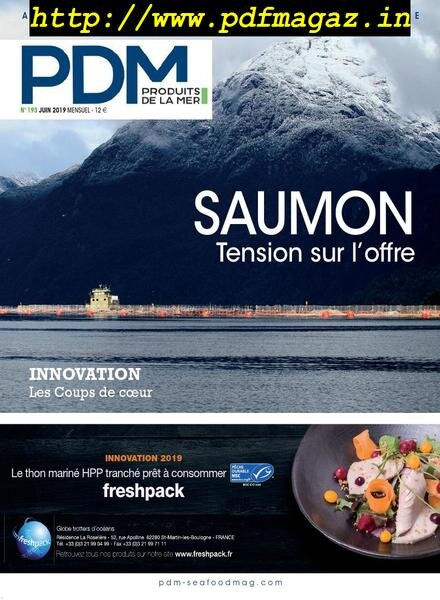Produits de la Mer – 01 juin 2019 Cover