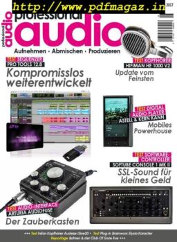Professional Audio – August 2017