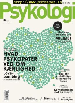 Psykologi – april 2019