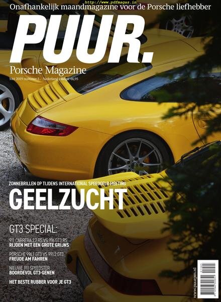 PUUR Porsche Magazine – mei 2019 Cover