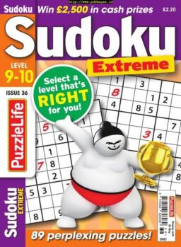PuzzleLife Sudoku Extreme – May 2019