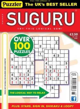 Puzzler Suguru – June 2019