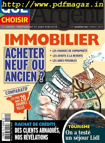 Que Choisir – Hors-Serie Argent – Avril 2019 Cover