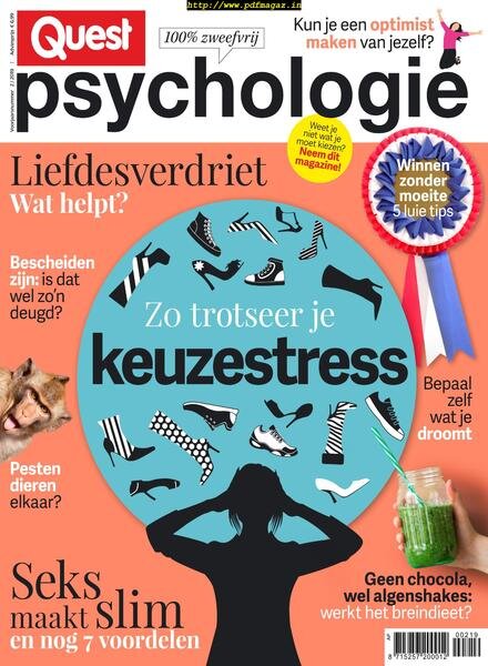 Quest Psychologie – april 2019 Cover