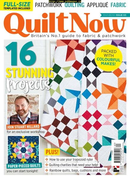 Quilt Now – May 2019 Cover