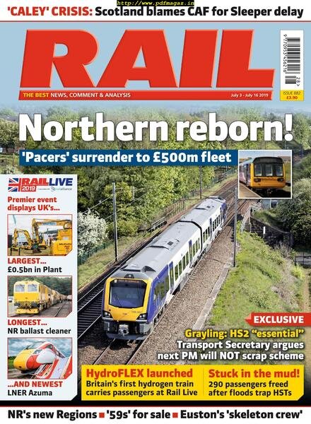 Rail – July 2019 Cover