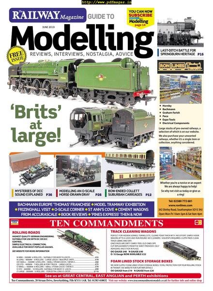 Railway Magazine Guide to Modelling – June 2019 Cover
