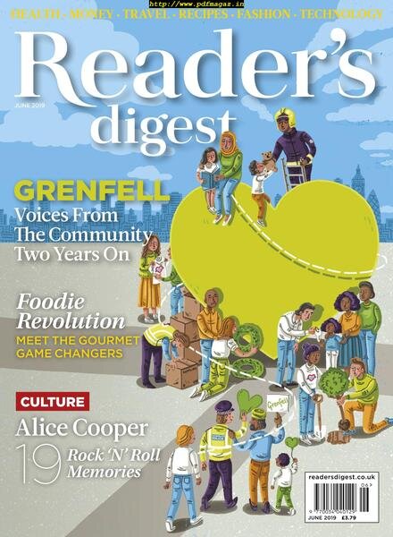 Reader’s Digest UK – June 2019 Cover