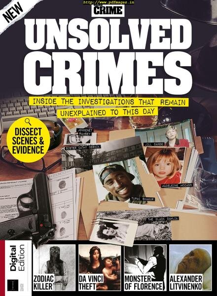 Real Crime Book of Unsolved Crimes – June 2019 Cover