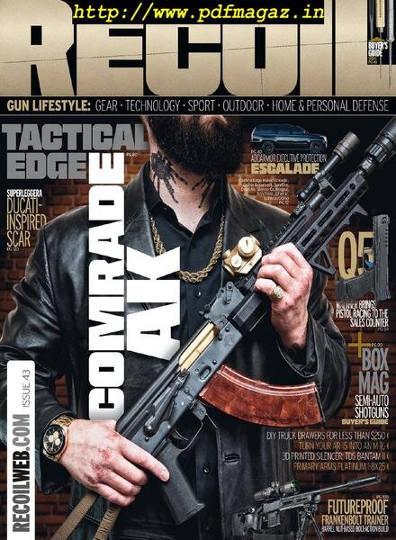 Recoil – July 2019 Cover