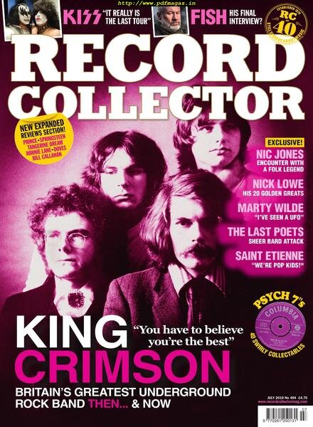 Record Collector – July 2019 Cover