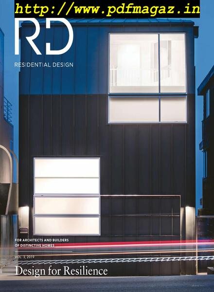 Residential Design – Vol 3, 2019 Cover