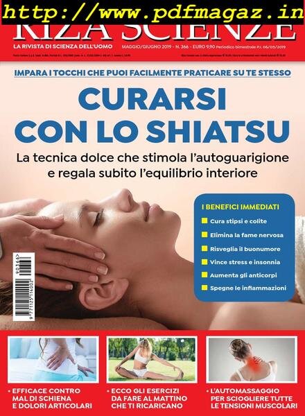 Riza Scienze – Maggio-Giugno 2019 Cover