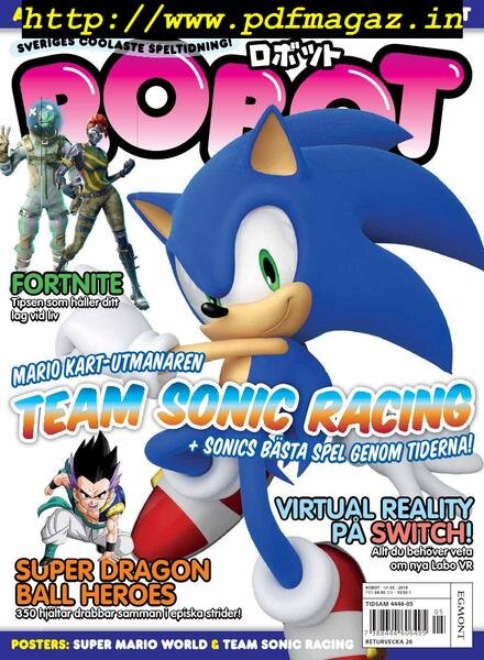 Robot – maj 2019 Cover