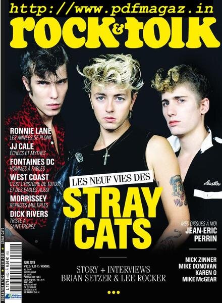 Rock & Folk – juin 2019 Cover