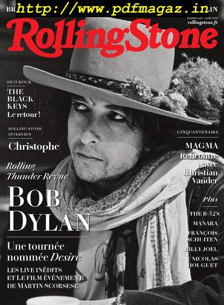 Rolling Stone France – juin 2019 Cover
