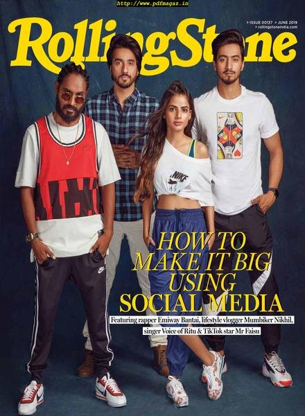 Rolling Stone India – June 2019 Cover