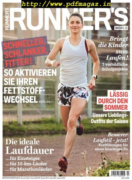 Runner’s World Germany – Juli 2019 Cover