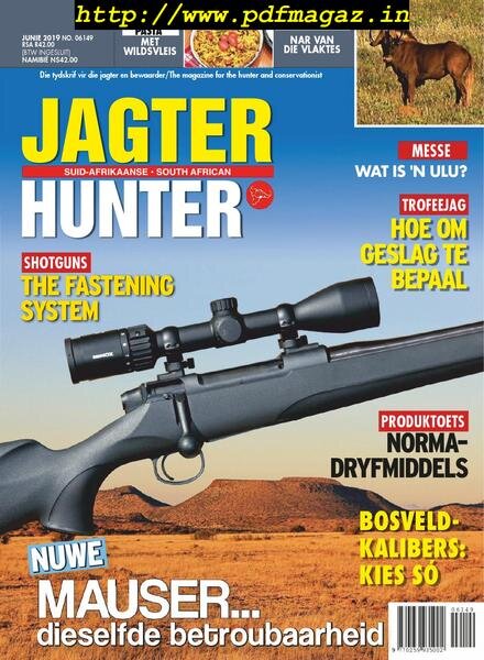 SA Hunter-Jagter – June 2019 Cover