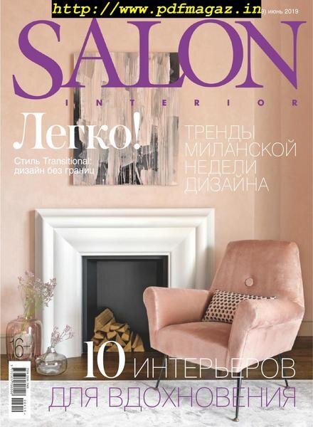 Salon Interior Russia – June 2019 Cover