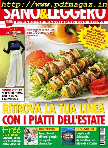 Sano & Leggero – giugno 2019 Cover