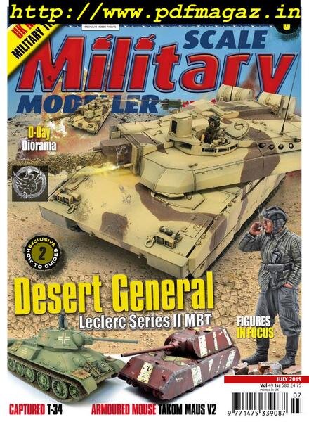 Scale Military Modeller International – July 2019 Cover