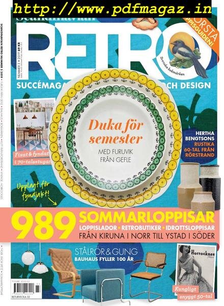 Scandinavian Retro – juni 2019 Cover