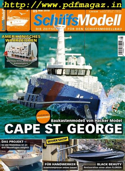 SchiffsModell – Mai 2018 Cover