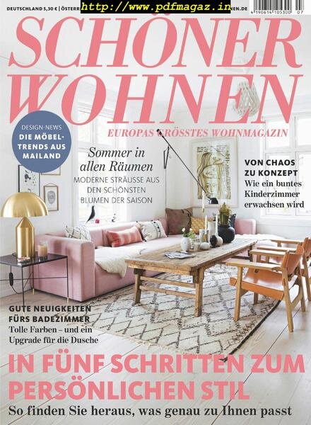 SchOner Wohnen – Juli 2019 Cover