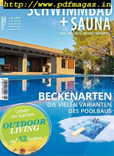 Schwimmbad & Sauna – Juni 2019 Cover