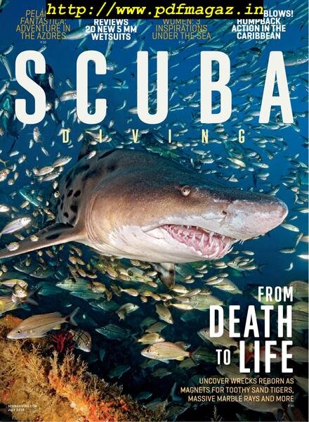 Scuba Diving – July 2019 Cover