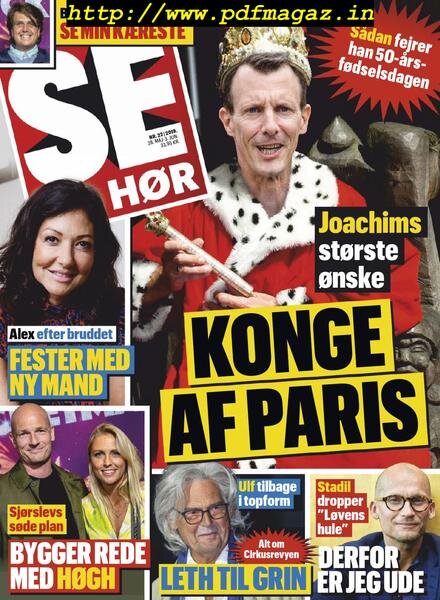 SE og HOR – 28 maj 2019 Cover
