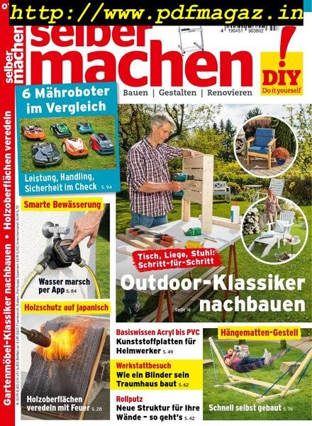 Selber Machen – Juli 2019 Cover