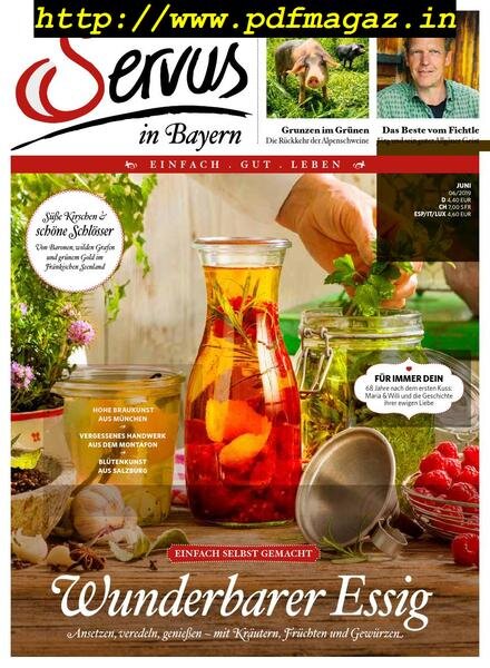 Servus in Bayern – Juni 2019 Cover