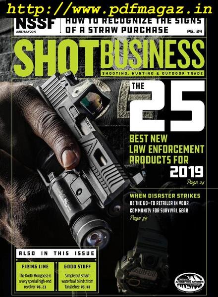 Shot Business – June-July 2019 Cover