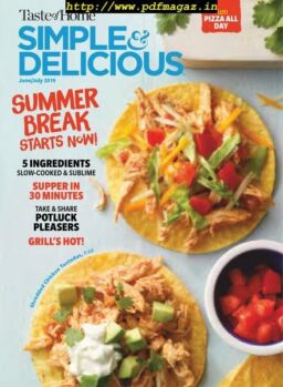 Simple & Delicious – June-July 2019