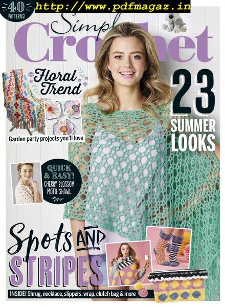 Simply Crochet – November 2019 Cover