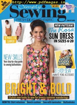 Simply Sewing – October 2019