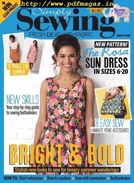 Simply Sewing – October 2019 Cover