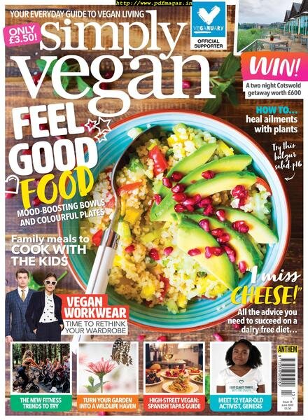 Simply Vegan – April 2019 Cover