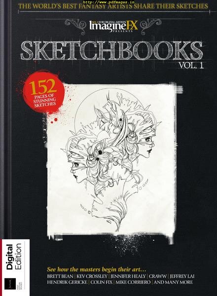 Sketchbooks – April 2019 Cover
